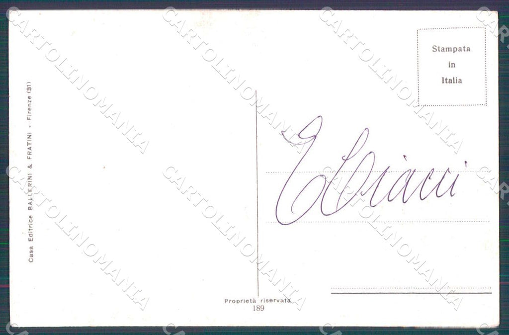 Artist Chiostri Art Deco Glamour Columbine Lady 189 postcard CT0070 – retro