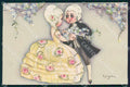 Artist Chiostri Art Deco Fashion Children Couple 176 postcard CT0074 – fronte