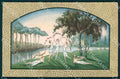 Artist Chiostri Art Deco Nymphs Women 291 postcard CT0117 – fronte