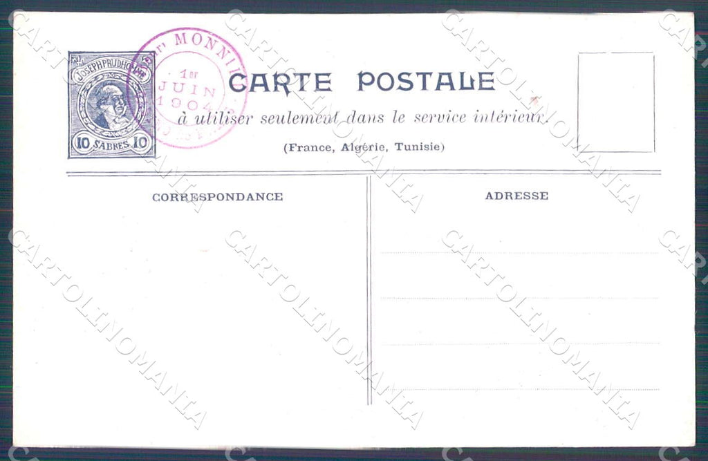 Artist Gala Henri Monnier Abel Faivre Belon Painter Lady postcard CT0144 – retro