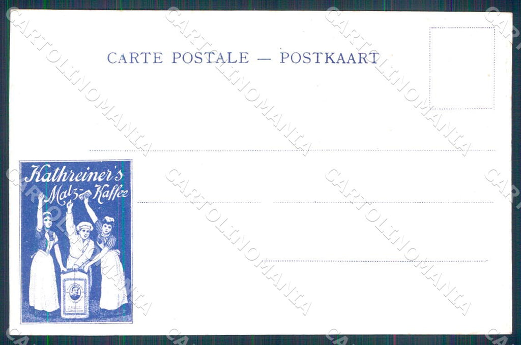 Artist Henri Meunier Lady Coffee Advertising Art Nouveau postcard CT0152 – retro