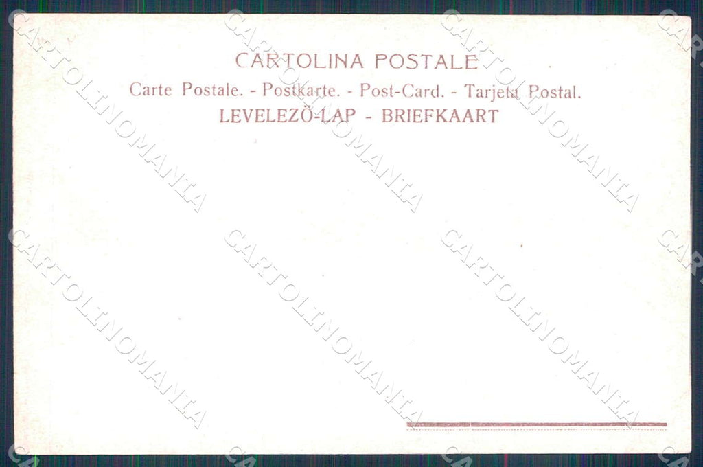 Artist Bosco E. I Lumi Lady Art Nouveau serie 443 postcard CT0178 – retro