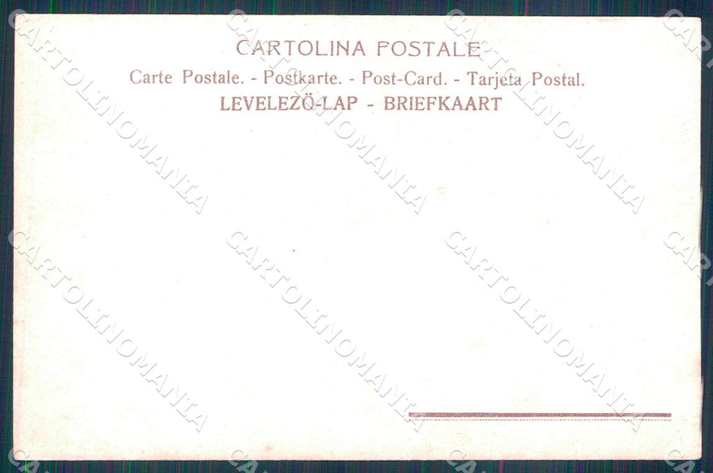 Artist Bosco E. I Lumi Lady Art Nouveau serie 443 postcard CT0181 – retro