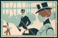 Artist Laskoff F. Sidesaddle Lady Horse Art Nouveau Ricordi 130 postcard CT0193 – fronte