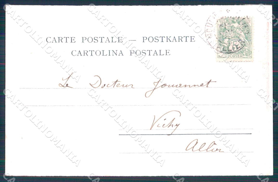 Artist Meunier Henri Lady Art Nouveau ABRADED postcard CT0200 – retro