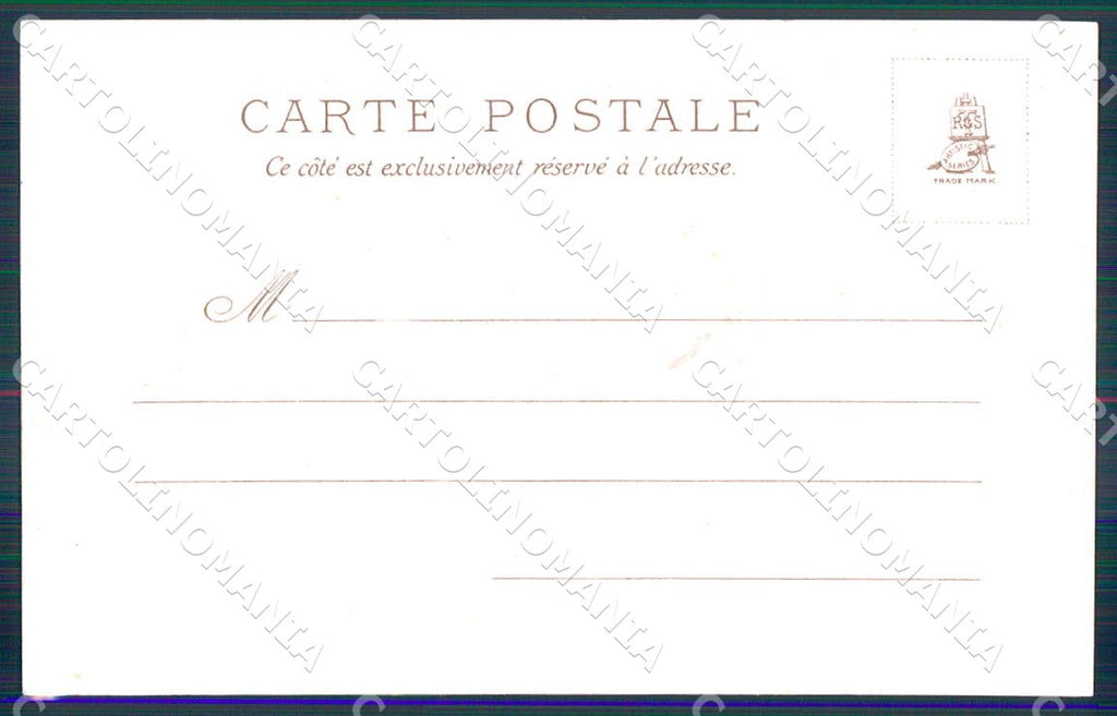 Artist Daniell E. Lady Art Nouveau Tuck 176 postcard CT0206 – retro