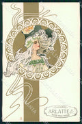 Artist Daniell E. Lady Art Nouveau Arlatte Advertising Tuck 175 postcard CT0207 – fronte