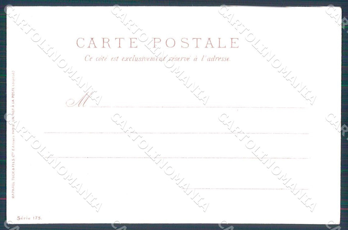 Artist Daniell E. Lady Art Nouveau Arlatte Advertising Tuck 175 postcard CT0207 – retro