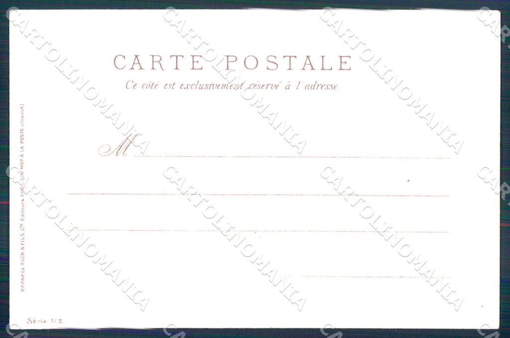 Artist Daniell Lady Arlatte Advertising Tuck 175 CORNER CREASED postcard CT0210 – retro