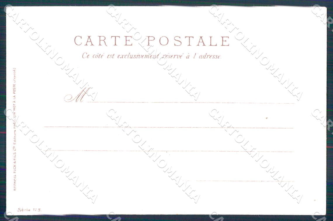Artist Daniell Lady Arlatte Advertising Tuck 175 CORNER CREASED postcard CT0210 – retro