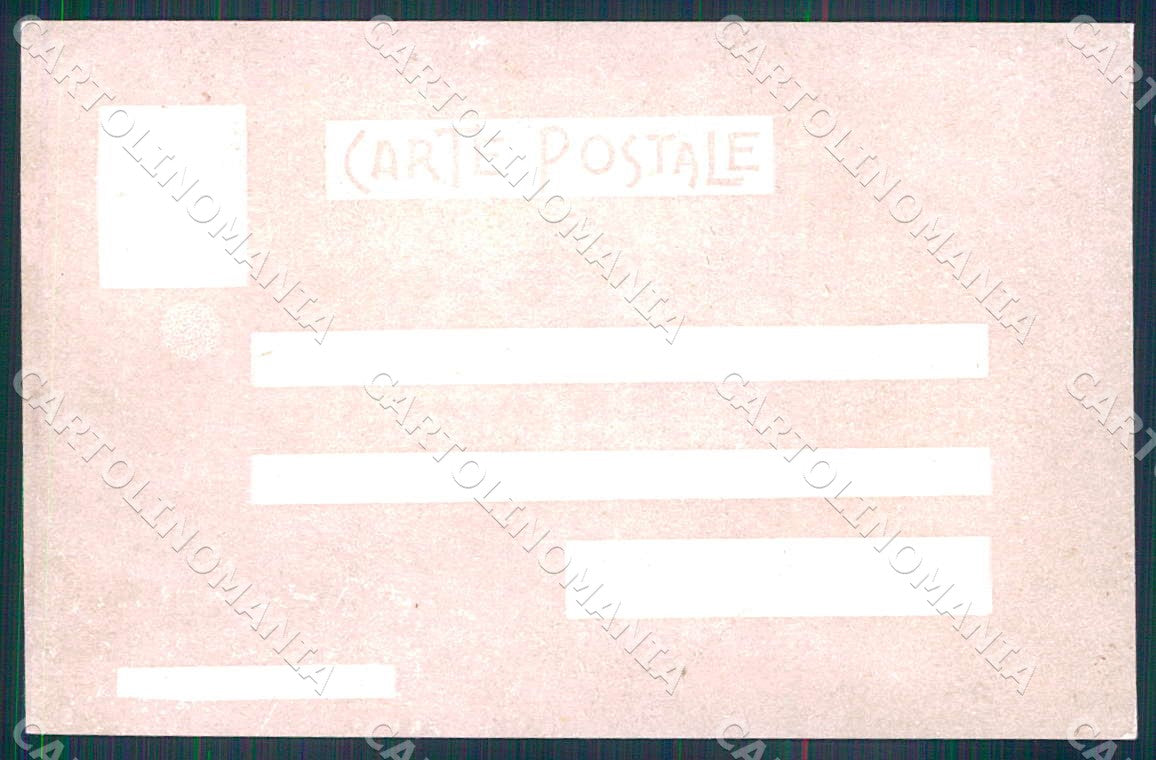 Artist Cascella Lady Il Fico Art Nouveau postcard CT0226 – retro