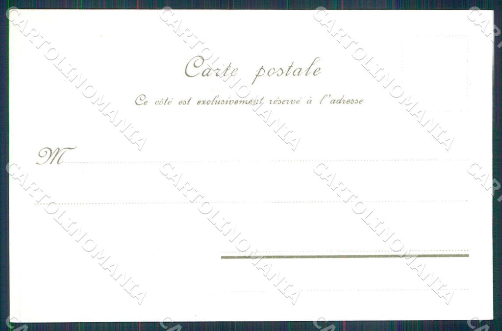Artist Hart Josef Risque Lady Art Nouveau Pour Or postcard CT0248 – retro