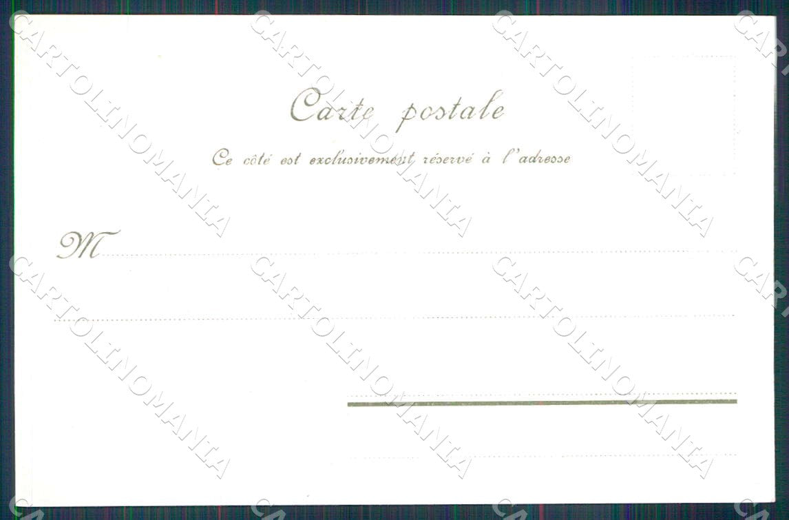 Artist Hart Josef Risque Lady Art Nouveau Pour Or postcard CT0248 – retro