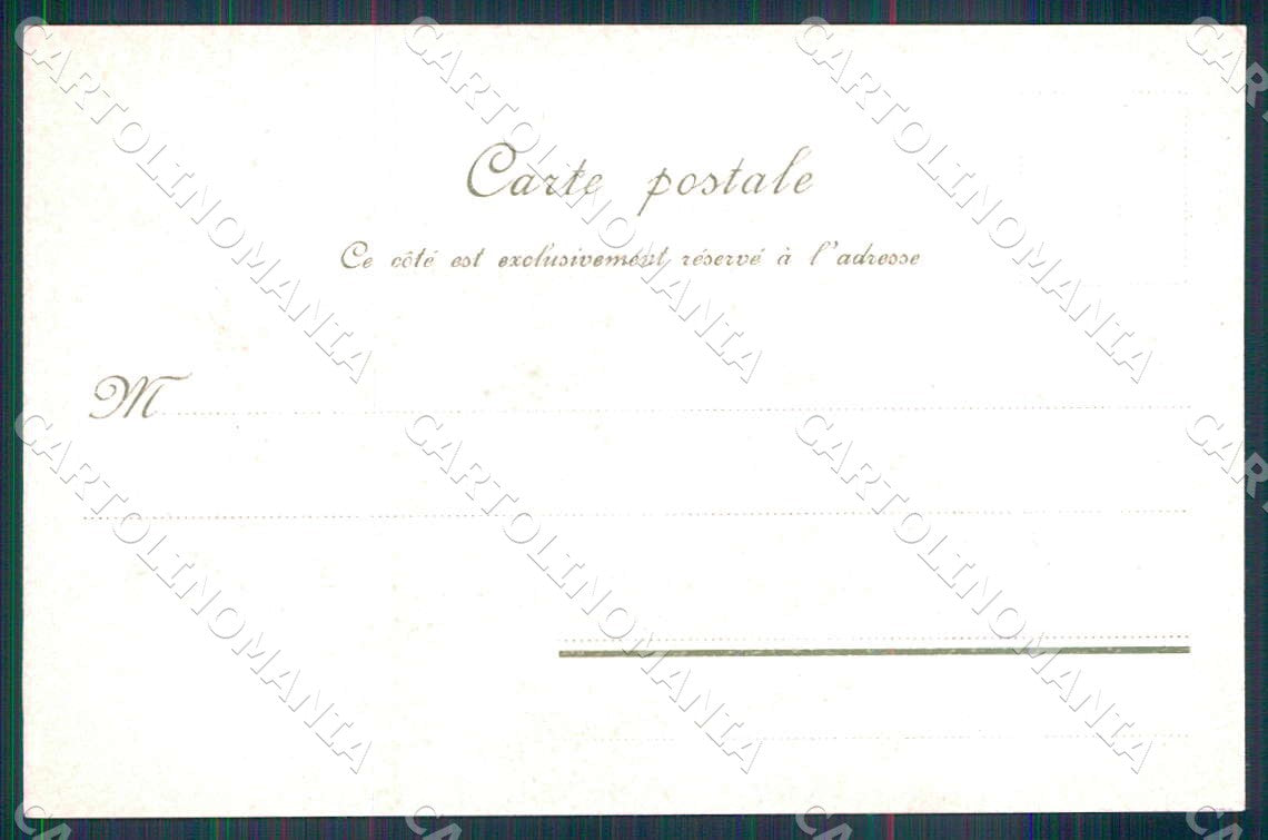 Artist Hart Josef Risque Lady Art Nouveau Pour Or postcard CT0249 – retro
