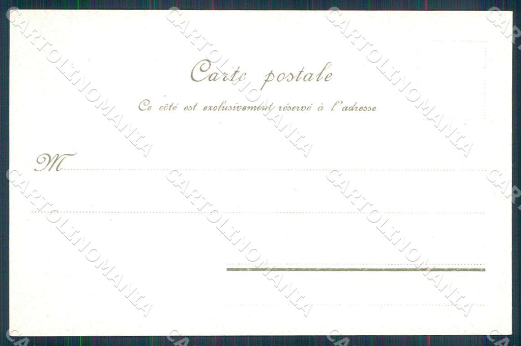 Artist Hart Josef Risque Lady Art Nouveau Pour Or Pig postcard CT0250 – retro
