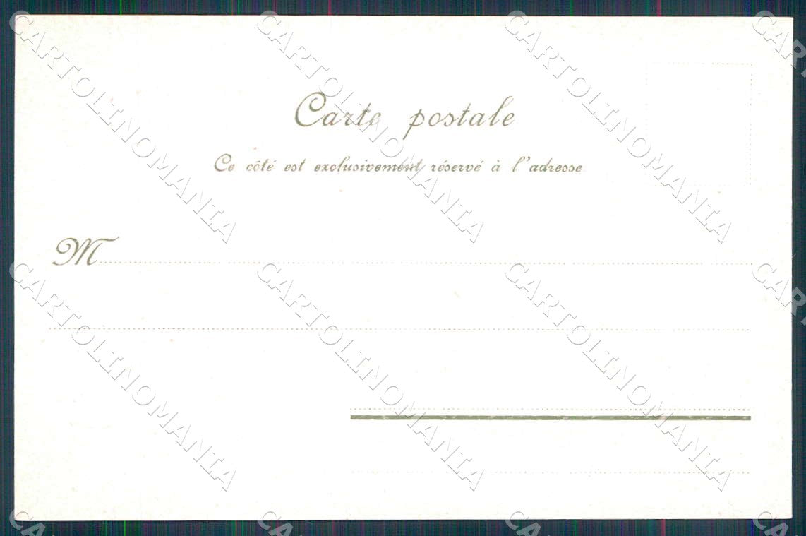 Artist Hart Josef Risque Lady Art Nouveau Pour Or Pig postcard CT0250 – retro