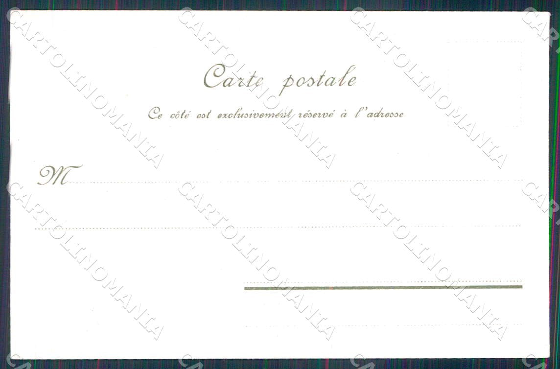 Artist Hart Josef Risque Lady Art Nouveau Pour Or postcard CT0251 – retro