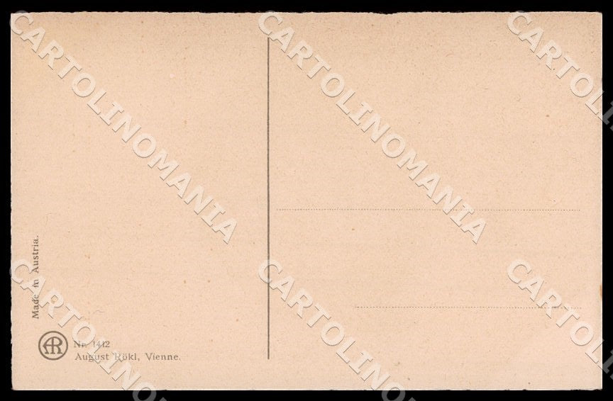 Artist Ebner Pauli Children Easter Spring August Roekl 1412 postcard CT0268 – retro