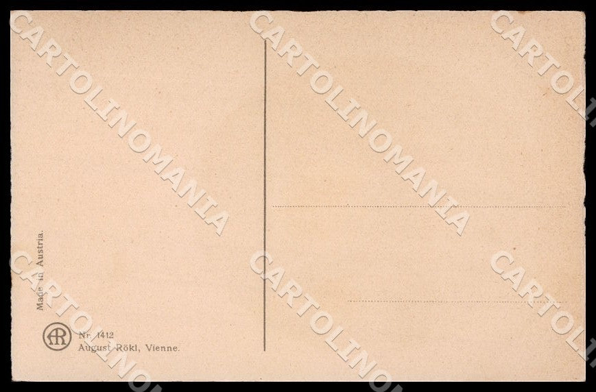 Artist Ebner Pauli Children Easter Spring August Roekl 1412 postcard CT0271 – retro