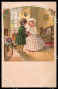 Artist Ebner Pauli Fashion Children Dondorf Roekl SMALL CREASES postcard CT0282 – fronte