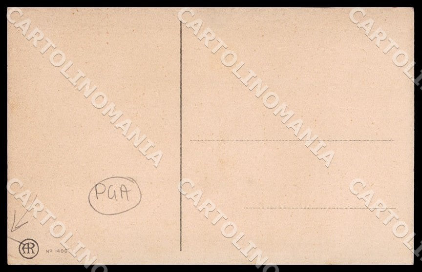 Artist Ebner Pauli Fashion Bride Wedding SMALL CREASE postcard CT0305 – retro