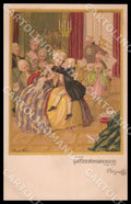 Artist Ebner Pauli Fashion Children Mozart August Roekl 1433 postcard CT0309 – fronte