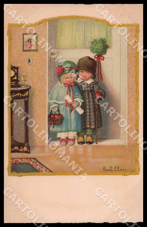 Artist Ebner Pauli Children Dondorf Roekl 2461 postcard CT0325 – fronte