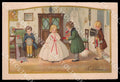 Artist Ebner Pauli Fashion Children White Dog Dondorf Roekl 2469 postcard CT0330 – fronte