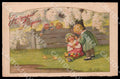 Artist Ebner Pauli Children Easter Chicks Dondorf Roekl 2405 postcard CT0337 – fronte