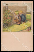 Artist Ebner Pauli Children Horse Toy August Roekl 1321 ABRADED postcard CT0338 – fronte