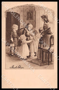 Artist Ebner Pauli Fashion Children Dondorf 2904 ABRADED BACK postcard CT0355 – fronte