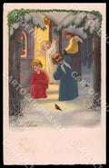 Artist Ebner Pauli Angels Christmas Dondorf 2849 postcard CT0370 – fronte