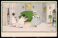 Artist Ebner Pauli Pierrot Children MM Vienne 1235 CREASES postcard CT0373 – fronte