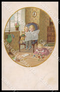 Artist Ebner Pauli Children Doll MM Vienne 1223 SMALL CREASES postcard CT0382 – fronte