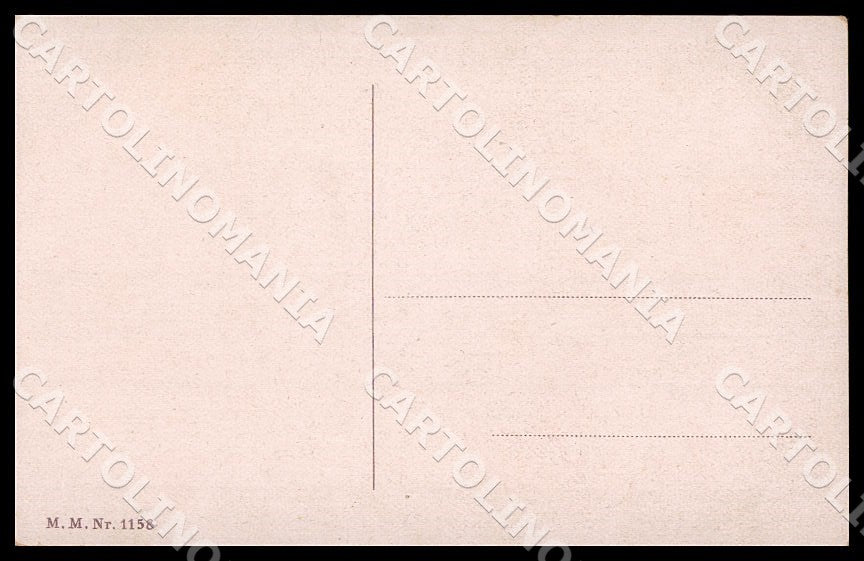 Artist Ebner Pauli Children White Cat MM Vienne 1158 postcard CT0408 – retro