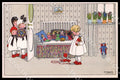 Artist Ebner Pauli Children Doll Elephant Toy MM Vienne 1393 postcard CT0415 – fronte
