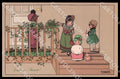 Artist Ebner Pauli Fashion Children Pig New Year MM Vienne 607 postcard CT0424 – fronte