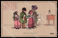 Artist Ebner Pauli Art Nouveau Children New Year MM Vienne 607 postcard CT0426 – fronte