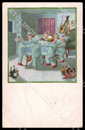 Artist Ebner Pauli Children MM Vienne 1223 CREASES ABRADED postcard CT0438 – fronte