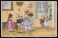 Artist Ebner Pauli Art Deco Children Christmas SMALL CREASES postcard CT0450 – fronte