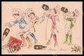 Artist Sager X. Cupid Children New Year Noyer Série N° 5 postcard CT0523 – fronte
