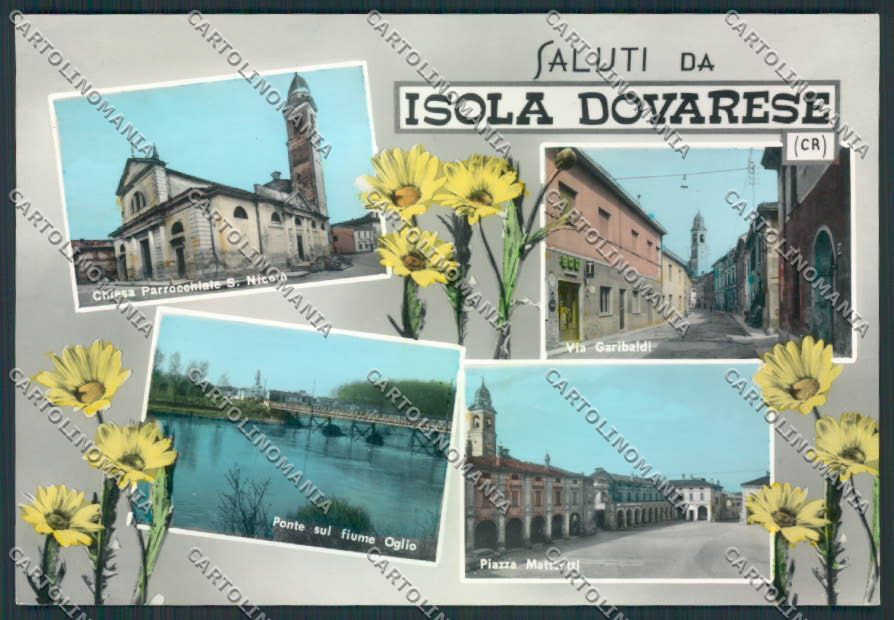 Cremona Isola Dovarese Foto FG cartolina EE0928 – fronte