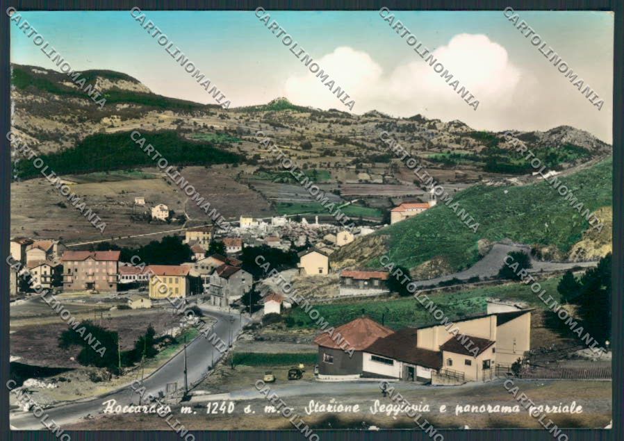 L'Aquila Roccaraso Seggiovia Foto FG cartolina EE0943 – fronte