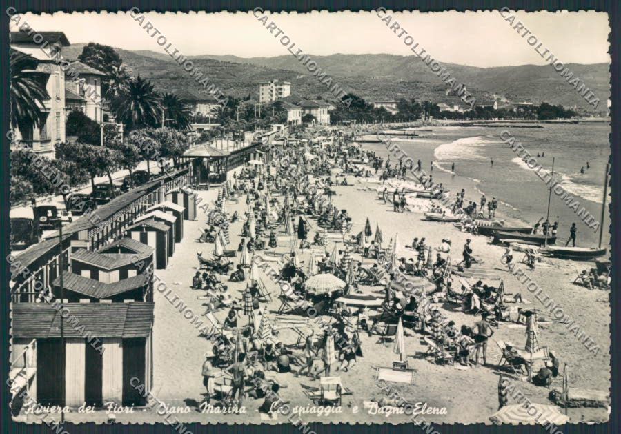 Imperia Diano Marina PIEGA Foto FG cartolina EE0946 – fronte