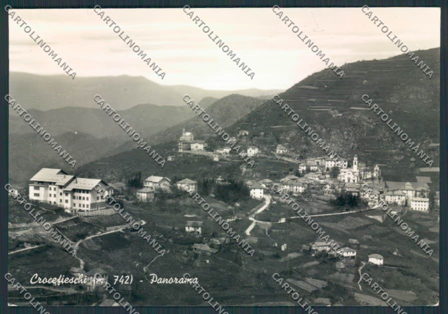 Genova Crocefieschi Foto FG cartolina EE0950 – fronte