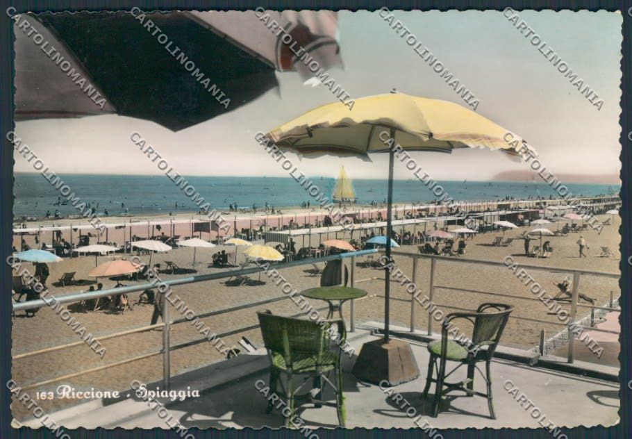 Rimini Riccione Foto FG cartolina EE0964 – fronte