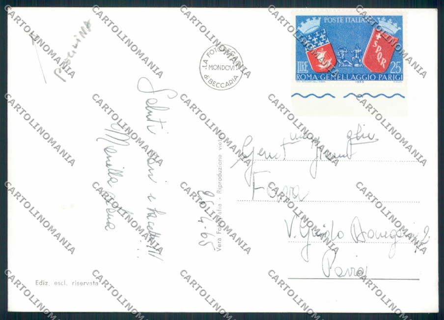 Savona Varigotti Foto FG cartolina EE0966 – retro