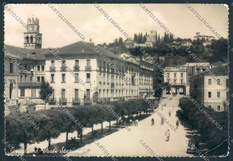 Treviso Conegliano PIEGHINE Foto FG cartolina EE0971 – fronte