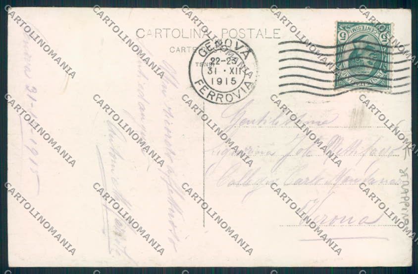 Genova J. Neer Foto cartolina EE1013 – retro
