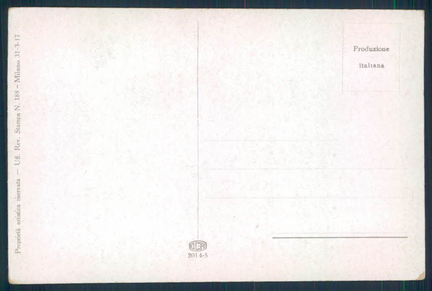 Bertiglia Children cartolina EE1196 – retro